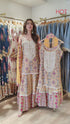 Spaghetti Yellow Jaipuri Sharara Set